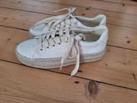 H&M Sneaker  Espadrilles Canvas Sommer beige creme weiss 40 Nordrhein-Westfalen - Mülheim (Ruhr) Vorschau