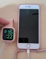 Bundle Set Apple Iphone 8 64GB + Watch 6 roségold 100% Akku! Bayern - Würzburg Vorschau