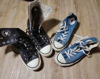 Converse All Star Chucks Leder & blau Kreis Pinneberg - Wedel Vorschau