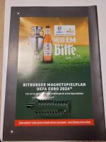 Bitburger Magnetspielplan UEFA Euro 2024 Duisburg - Homberg/Ruhrort/Baerl Vorschau