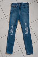 Damen high-rise super skinny Jeans blau Gr. W26 L28 von Hollister Bayern - Simbach Vorschau
