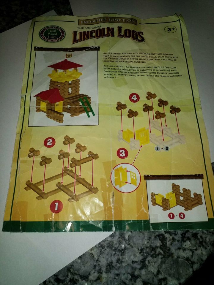 Hasbro Lincoln Logs in Schloßvippach