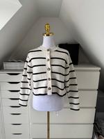 Zara Cardigan Strickjacke langarm Größe XS creme gestreift Nordrhein-Westfalen - Altena Vorschau