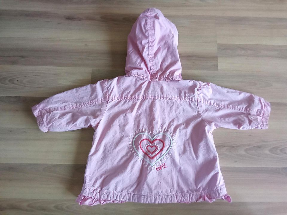 Baby Kleinkind Jacke mit Taschen Kapuze Esprit gr 74 in Pesterwitz