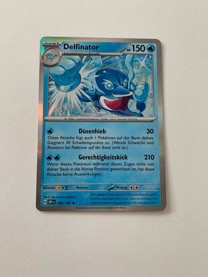 Pokemon Delfinator Holo • 062/197 in Kiel