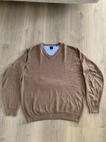 Tom Rusborg V-Ausschnitt Pulli Herren beige braun Bayern - Salzweg Vorschau