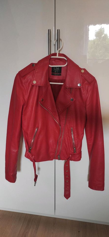 Lederjacke rot, C&A, Clockhouse, 34, 36, S, XS, S, Jacke in Bayern -  Ingolstadt | eBay Kleinanzeigen ist jetzt Kleinanzeigen