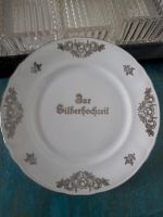 Vintage Teller:   ZUR SILBERHOCHZEIT • BAVARIA Porzellan Freiburg im Breisgau - March Vorschau