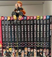Demon Slayer Manga Bände 1-15 + Zenitsu Figur Hessen - Gießen Vorschau