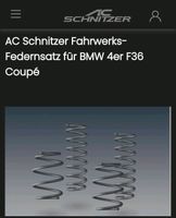 BMW 4er F36 Sportfedern Sportfahrwerk Schnitzer Baden-Württemberg - Kämpfelbach Vorschau