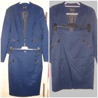 Orsay 40 dunkelblau schwarze Punktemuster 2 Teiler Blazer Rock Bayern - Neumarkt i.d.OPf. Vorschau