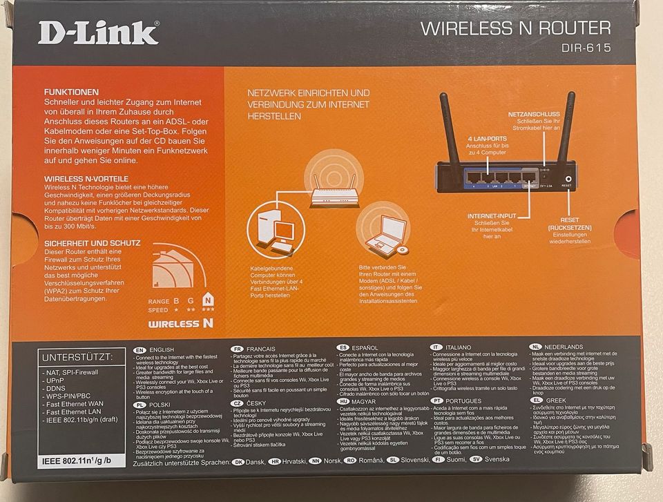 Wireless N Router, Internet, D-Link in Pfedelbach