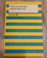 Ödön von Horváth Jugend ohne Gott  Reclam XL  Text und Kontext Bayern - Zorneding Vorschau