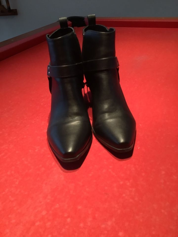 Bianco Damen Ankle Boots in Siek