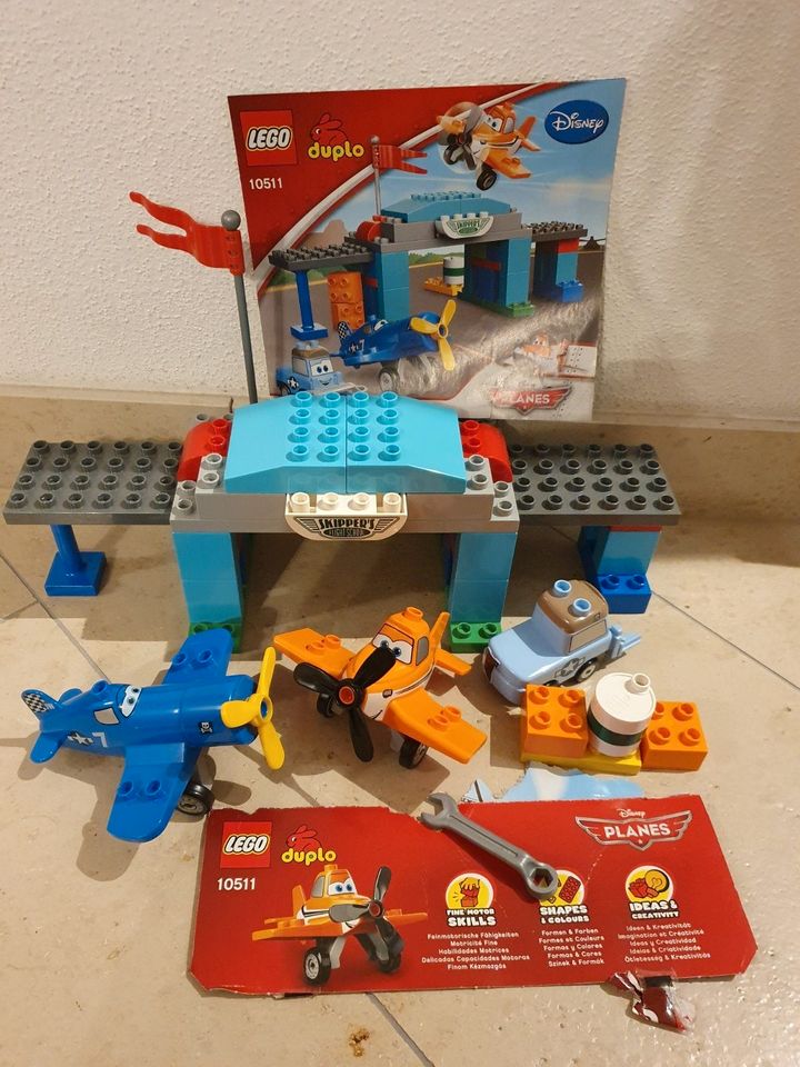 Lego Duplo Disney Cars Skippers Flugschule Planes 10511 in Poing