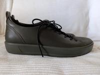 Ecco Sneaker Leder grün Größe 42 Wechselfußbett weite Passform Niedersachsen - Lüneburg Vorschau