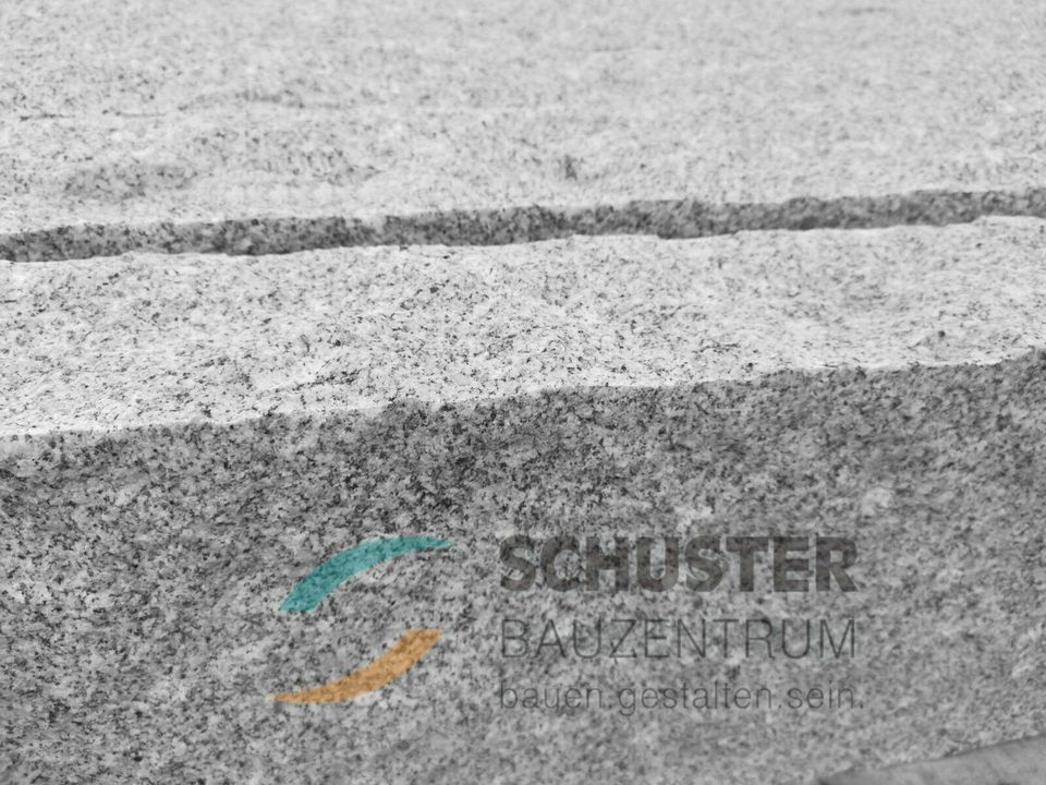 Granit Stele 10x25x200cm grau Palisade Rasenkante Granitpalisade Granitstele Palisaden Stelen in Oelsnitz/Erzgeb.