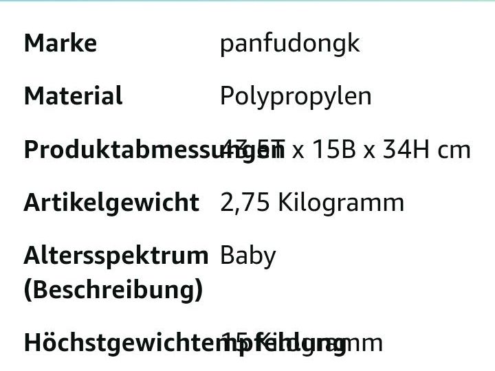 Babystuhl neu in Chemnitz