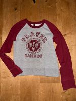 Cooles Sweatshirt - H&M Gr. M grau rot - Pulli Pullover Baseball Rheinland-Pfalz - Köwerich Vorschau