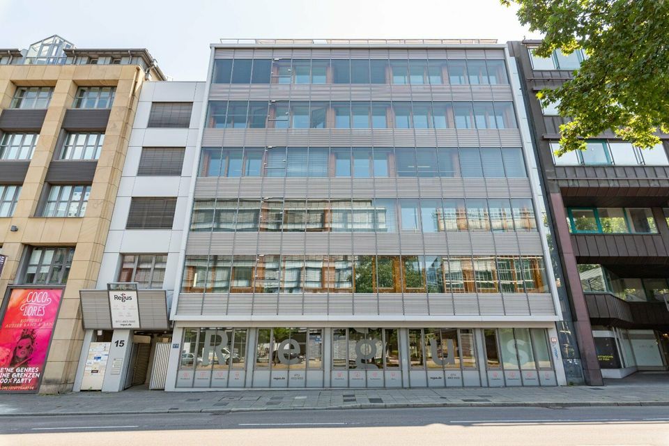 Coworking-Bereich in Regus Friedrichstrasse in Stuttgart