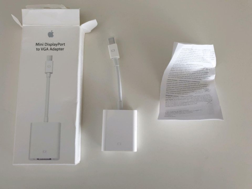 Apple Mini Displayport to VGA Adapter in Düsseldorf