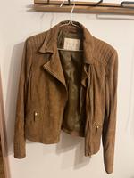 Lederjacke Bikerjacke Damen Esprit 38 braun Jacke Wildleder Bayern - Hallstadt Vorschau