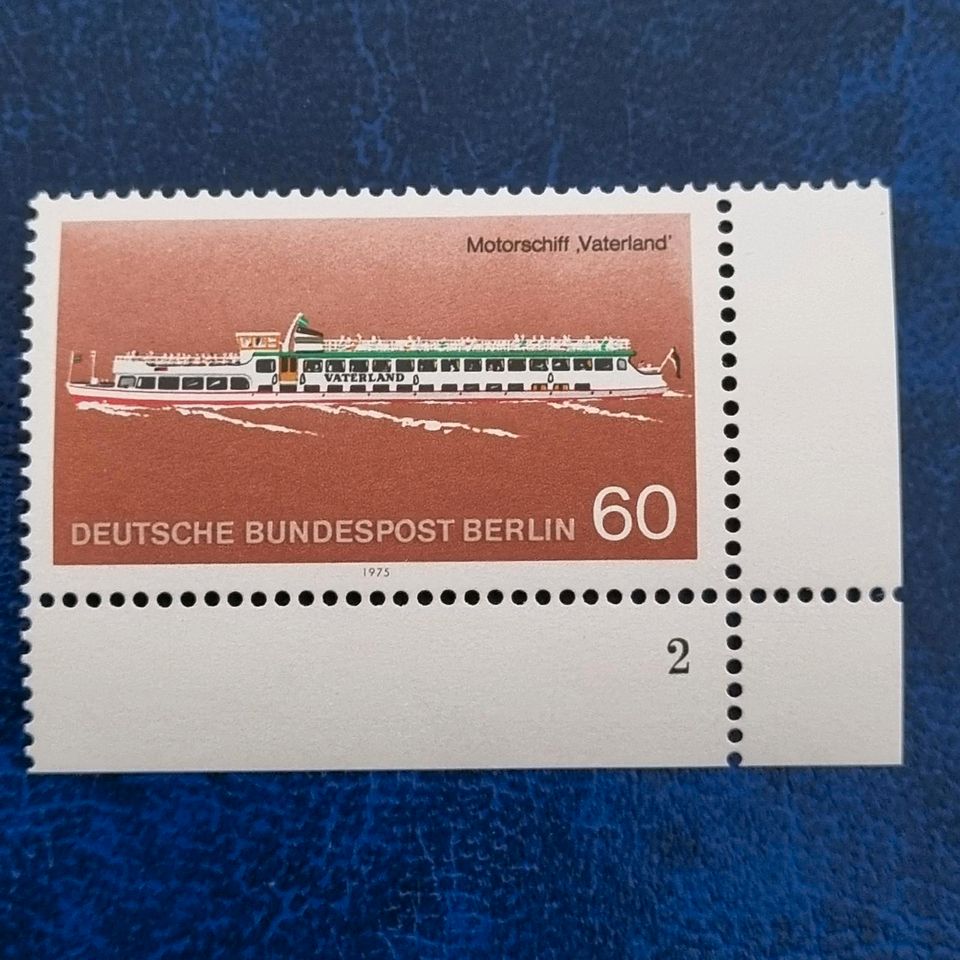 Berlin Mi. 486 ** FN Motorschiff Schifffahrt Eckrand #1203 in Aurich