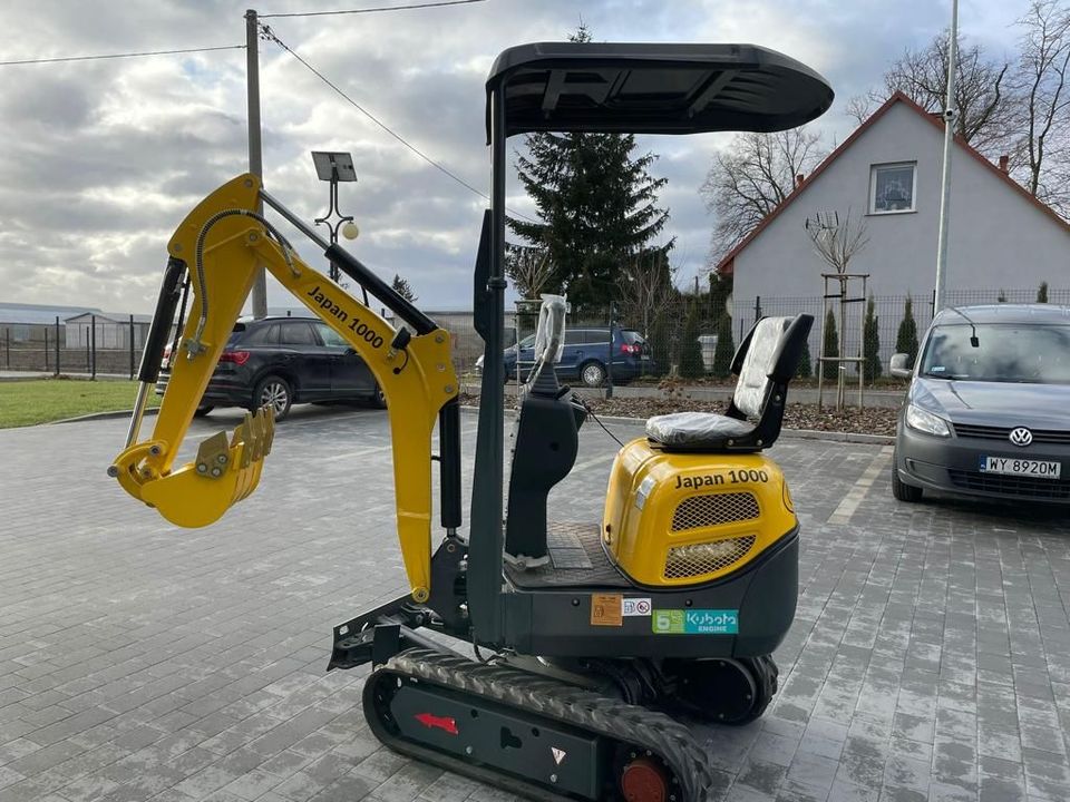 ‼️ Der beste 1-Tonnen-Bagger auf dem Markt  JAPAN 1000 ‼️ in Weilmünster