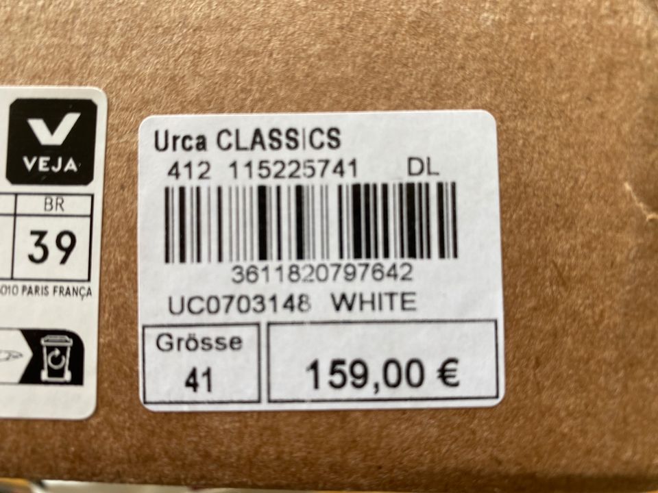 NEU VEJA Sneaker URCA CWL Classics EUR 41 weiß UK 7 US 8 in Kiel