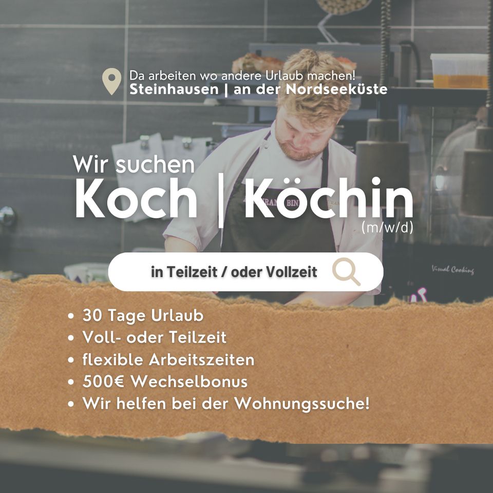 Koch|Köchin in Voll- oder Teilzeit gesucht in Bockhorn