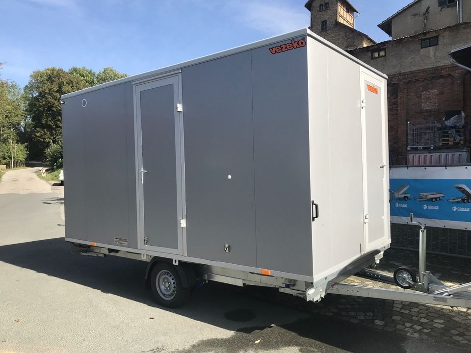 Bauwagen Mannschaftswagen Neu mit Toilette 8 Personen in Triptis