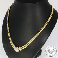 M 197214 Wert 23.850,- Brillant Collier 750 Gold 18 Karat XXYY Duisburg - Hamborn Vorschau