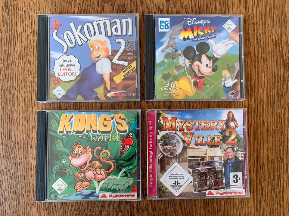 Sokoman2,MysteryVille2,Jump&Run,Aqurnoid2,Pacmax, Tetrix in Neubrandenburg