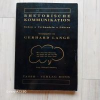 Gerhard Lange "Rhetorische Kommunikation. " TB Baden-Württemberg - Reutlingen Vorschau