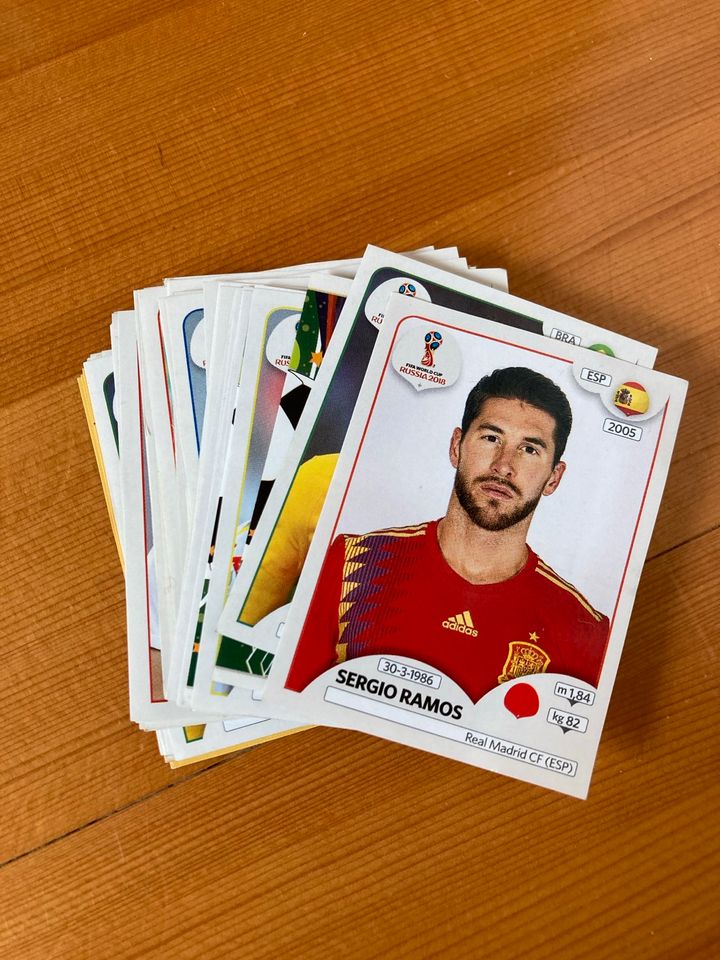 Fußballsticker - Panini Sticker in Krauschwitz