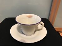 d'ANCAP Porzellan Caffelatte/ Kaffee/ Cappuccino Tasse mit Untert Berlin - Charlottenburg Vorschau