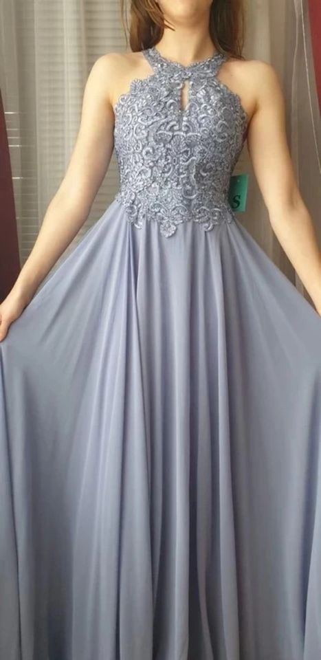 blau, lila, Abendkleid, Ballkleid, Abschlusskleid, NEU Etikett in Hamburg