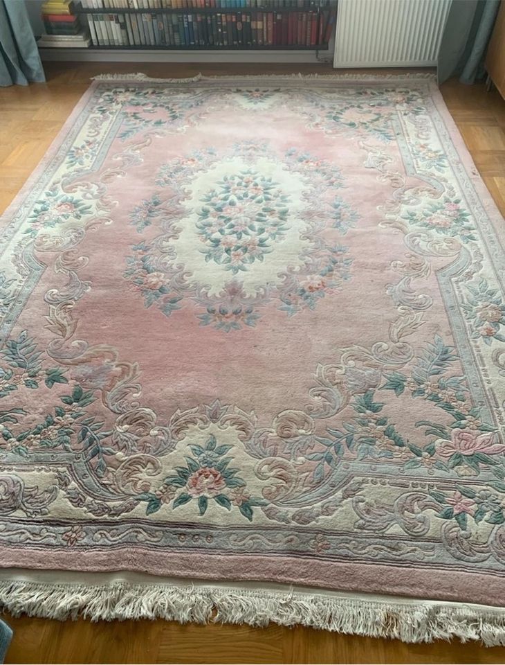 Vintage Hochflor Oriental Teppich, 250x350, Wolle in Stuttgart