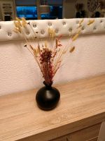 Vase Schwarz Matt mit Trockenblumen Nordrhein-Westfalen - Mönchengladbach Vorschau