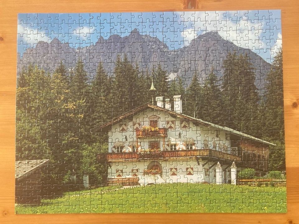 Puzzle 500 Teile ohne Karton in Hebertshausen