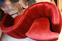 Designer Couch - 2-Sitzer, S-Form - rot Brandenburg - Zossen Vorschau