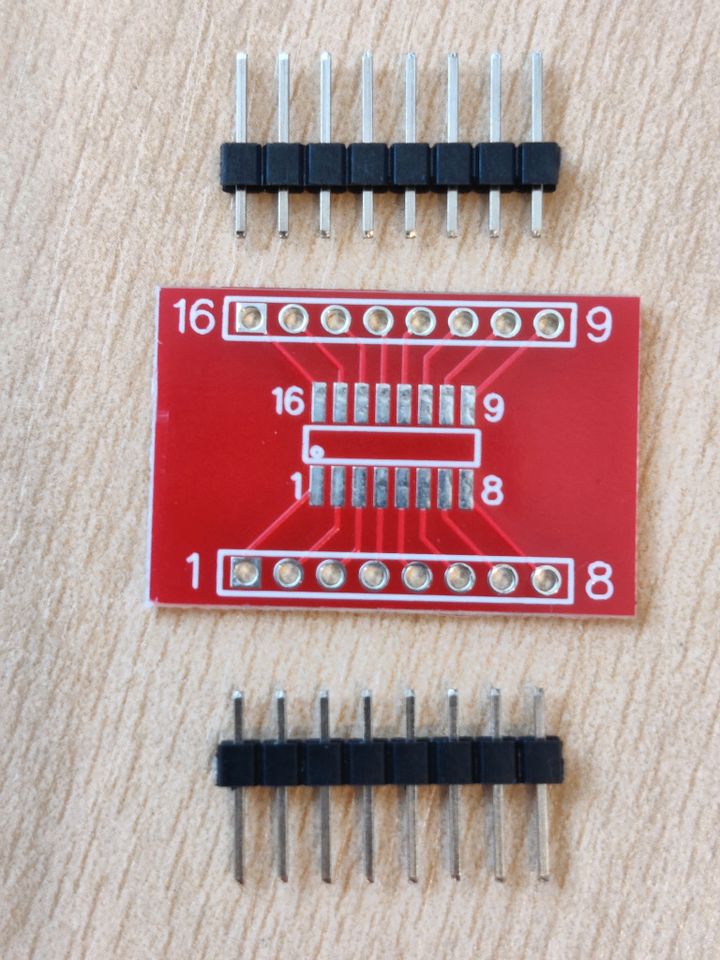 5 Stück SOIC16 zu 2.54 Kopfzeile in Rosenheim