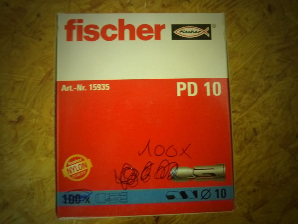 Fischer Dübel PD 10 in Marienmünster