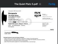 Bonaparte The Quiet Show - 2 Tickets Parkett mitte Hamburg 26.02. Hamburg - Wandsbek Vorschau
