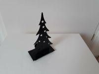 Weihnachtsbaum mit 2 Teelichterhalterungen, Metall schwarz-Gold Nordrhein-Westfalen - Overath Vorschau