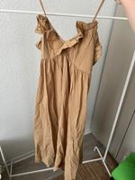 H&M Kleid beige mit Volant luftiges Sommerkleid Größe M/L Dresden - Johannstadt Vorschau