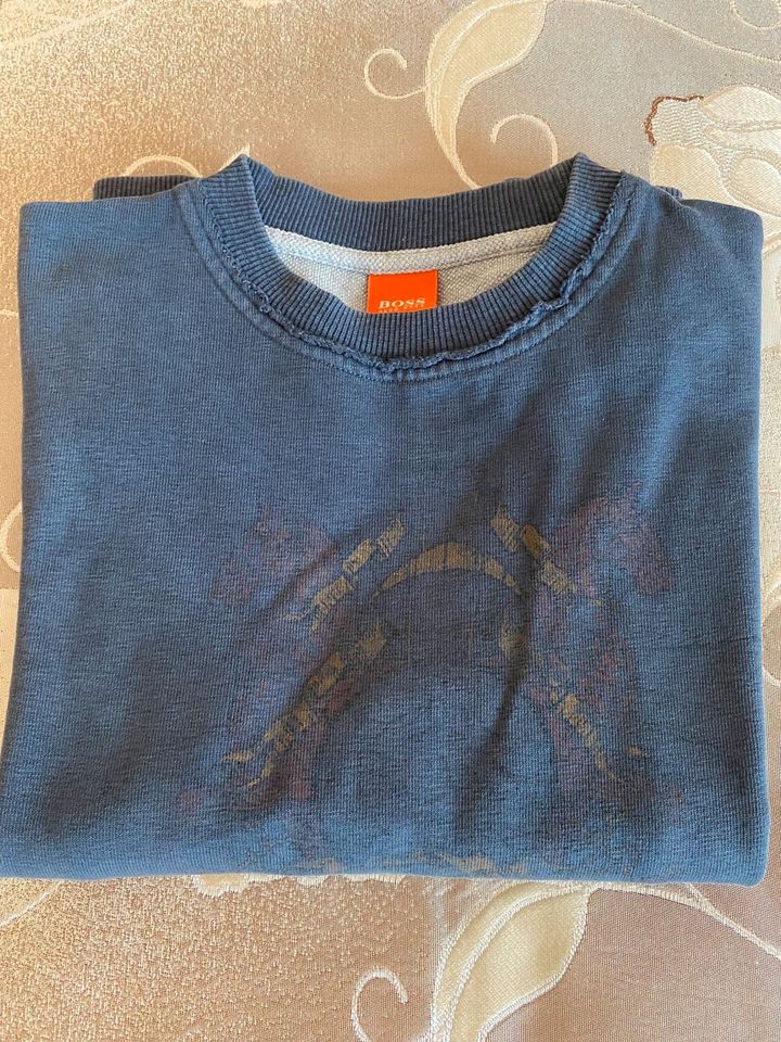 Original Hugo Boss Kind Sweatshirt und Polohemd langarm Gr.152 in Metzingen