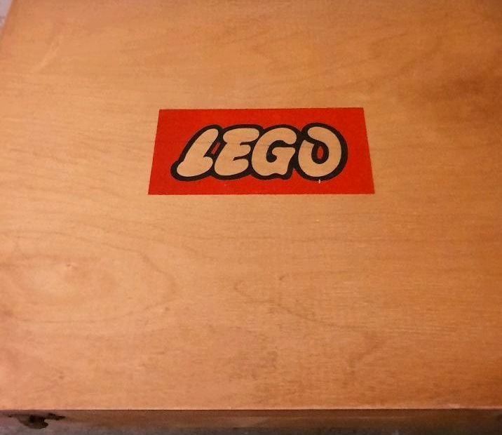 Lego 710 Holz Kiste Sortierkasten mit Steinen in Oldenburg