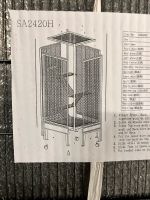 Chinchilla Metall Käfig ca 170cm hoch und 60x60cm Neu Niedersachsen - Hemslingen Vorschau