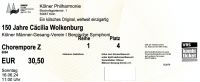 Tickets für 150 Jahre Cäcilia Wolkenburg Nordrhein-Westfalen - Kerpen Vorschau